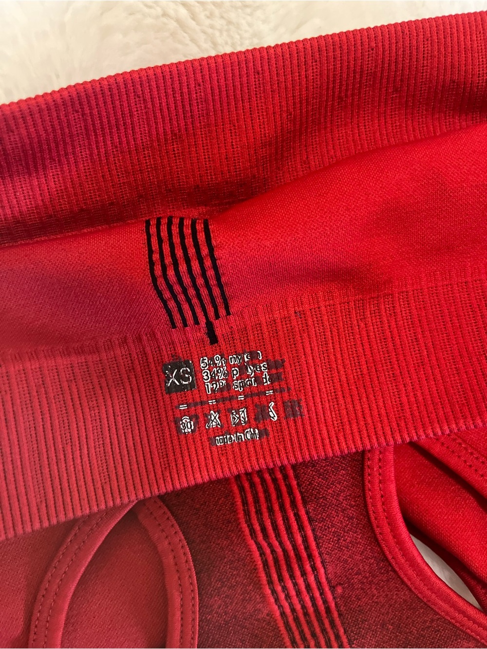 Solid Seamless High Stretch Sports Bra - Picture 3 of 3